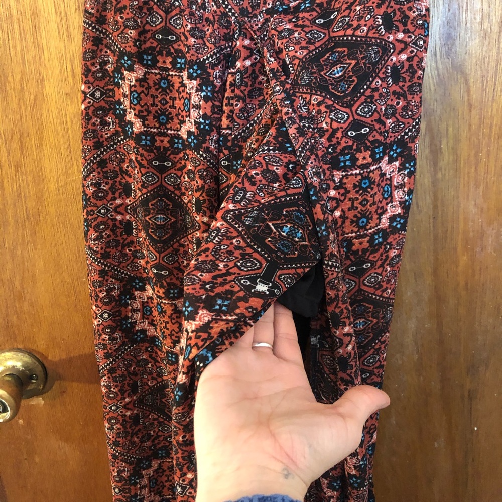 Flowy, open leg pants